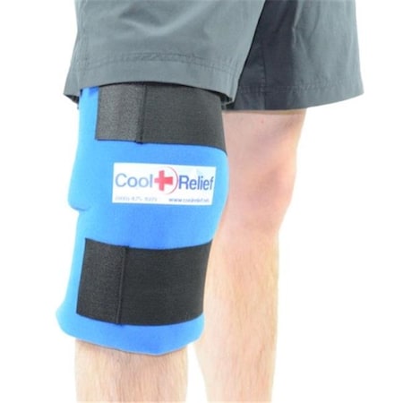 Cool Relief Cool Relief CRSK-1 Soft Gel Knee Ice Wrap by Cool Relief -1 Removeable Insert CRSK-1